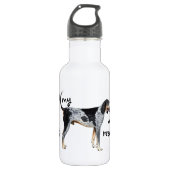 Rescue Bluetick Coonhound Trinkflasche (Vorderseite)