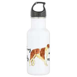 Rescue Borzoi Trinkflasche