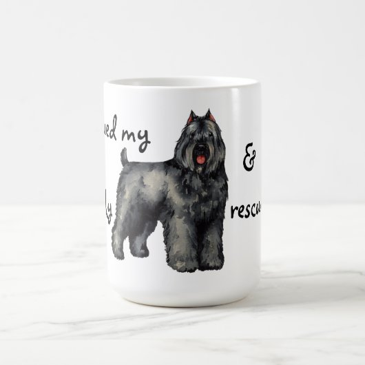 Rescue Bouvier Kaffeetasse (Mittel)