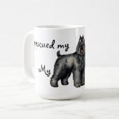Rescue Bouvier Kaffeetasse (Vorderseite Links)