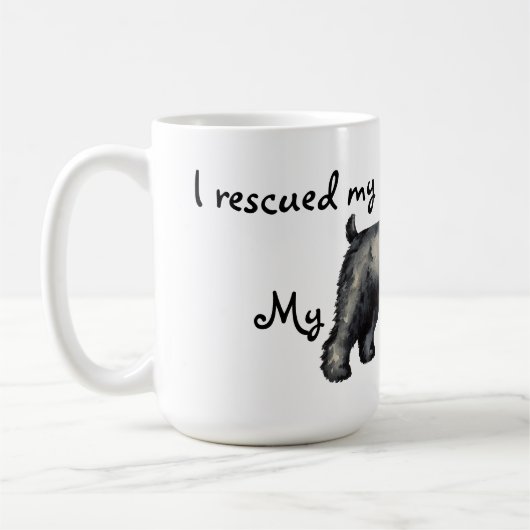 Rescue Bouvier Kaffeetasse (Links)