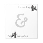 Rescue Bouvier Notizblock (Vorderseite)