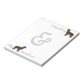 Rescue Boykin Spaniel Notizblock (Rotiert)