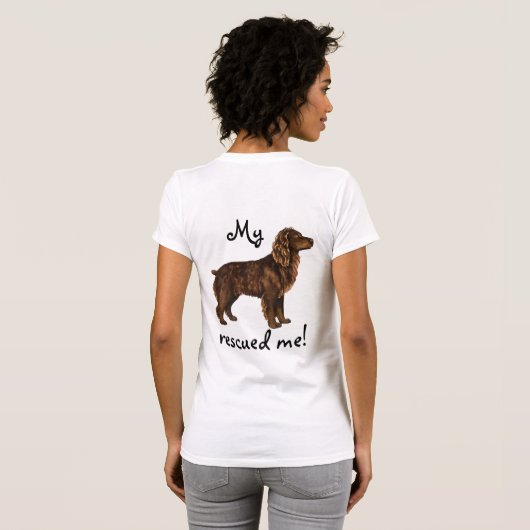 Rescue Boykin Spaniel T - Shirt (Schwarz voll)