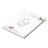 Rescue Cane Corso Notizblock (Rotiert)