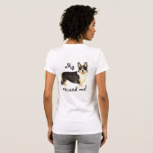 Rescue Cardigan Welsh Corgi T-Shirt (Schwarz voll)