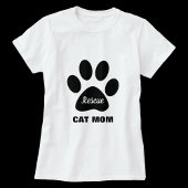 Rescue Cat Mama Tshirt