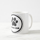 Rescue Club – United by Paws Kaffeetasse (VorderseiteRechts)