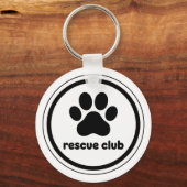 Rescue Club – United by Paws Schlüsselanhänger (Vorderseite)