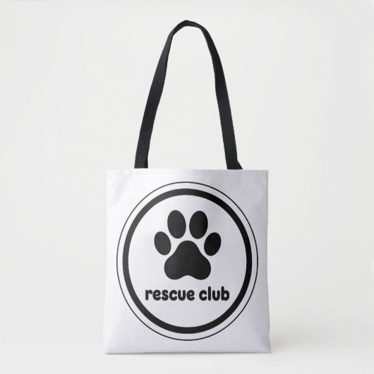 Rescue Club – United by Paws Tasche (Vorderseite)