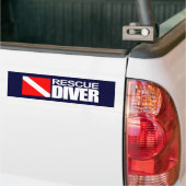 Rescue Diver 4 Autoaufkleber (Auf Lkw)