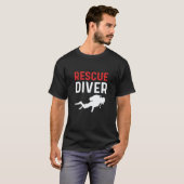 Rescue Diver Crew  Rescue Diving T-Shirt (Vorne ganz)