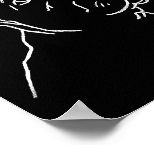 Rescue Dog, Tbull Drawing, Rescue Mom, Adopt Don't Poster (Ecke)