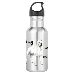 Rescue Dogo Argentino Edelstahlflasche