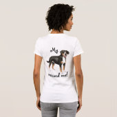 Rescue Entlebucher Mountain Hund T-Shirt (Schwarz voll)