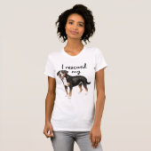 Rescue Entlebucher Mountain Hund T-Shirt (Vorne ganz)