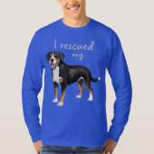 Rescue Entlebucher Mountain Hund T - Shirt (Vorderseite)