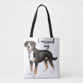 Rescue Entlebucher Mountain Hund Tasche (Vorderseite)