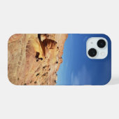 "Rescue"-Fall iPhone 15 Hülle (Rückseite (Horizontal))