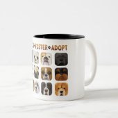 Rescue Foster Adoptiert Tasse (VorderseiteRechts)