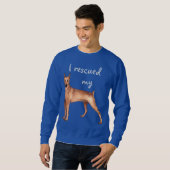 Rescue German Pinscher Sweatshirt (Vorne ganz)