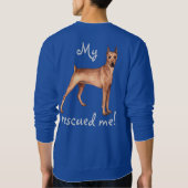 Rescue German Pinscher Sweatshirt (Rückseite)