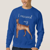 Rescue German Pinscher Sweatshirt (Vorderseite)