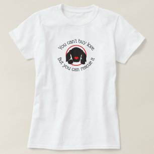 Rescue Hund Liebe Frauen Grundlegende T - Shirt