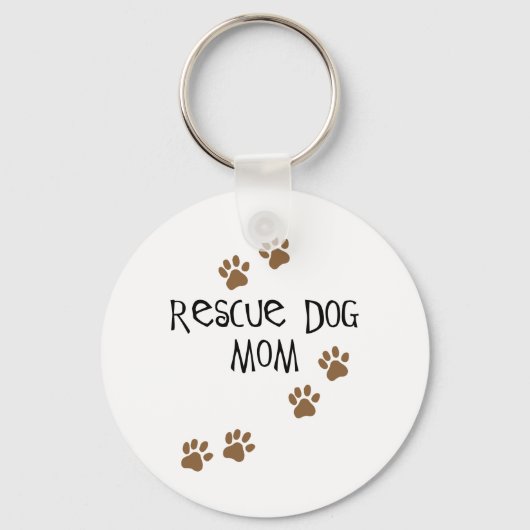 Rescue Hund Mama Schlüsselanhänger (Vorderseite)