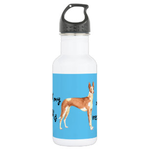 Rescue Ibizan Hound Stainless Steel Water Flasche Edelstahlflasche