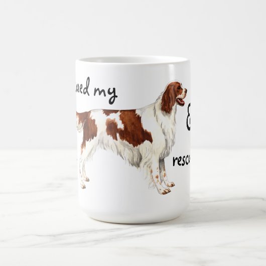 Rescue Irish Red und White Setter Kaffeetasse (Mittel)