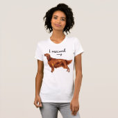 Rescue Irish Setter T-Shirt (Vorne ganz)