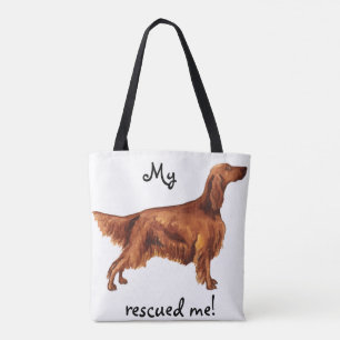 Rescue Irish Setter Tasche