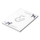 Rescue Kerry Blue Notizblock (Rotiert)