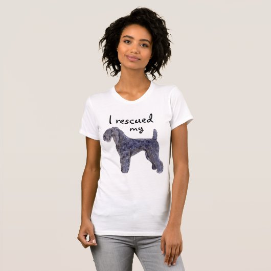 Rescue Kerry Blue T-Shirt (Vorne ganz)