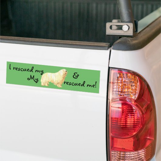 Rescue Komondor Autoaufkleber (Auf Lkw)