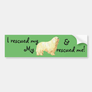 Rescue Komondor Autoaufkleber