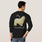 Rescue Komondor T-Shirt (Schwarz voll)