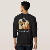 Rescue Lhasa Apso Sweatshirt (Schwarz voll)