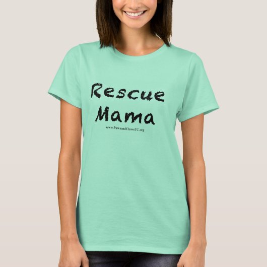 Rescue Mama T-Shirt (Vorderseite)
