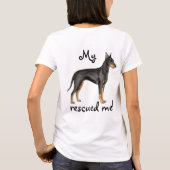 Rescue Manchester Terrier T-Shirt (Rückseite)