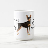 Rescue Miniatur Pinscher Kaffeetasse (Mittel)