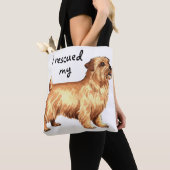 Rescue Norfolk Terrier Tasche (Von Nahem)