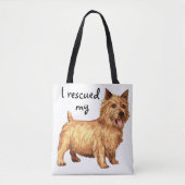 Rescue Norwich Terrier Tasche (Vorderseite)