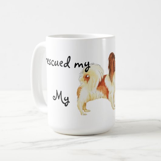Rescue Papillon Kaffeetasse (Vorderseite Links)