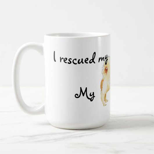Rescue Papillon Kaffeetasse (Links)