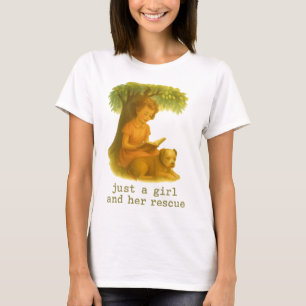 Rescue Pet T - Shirt - "Nur ein Mädchen und ihre R