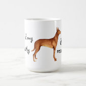 Rescue Pharaoh Hound Kaffeetasse (Mittel)