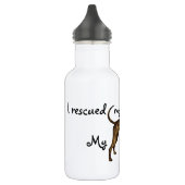 Rescue Plott Hound Edelstahlflasche (Links)
