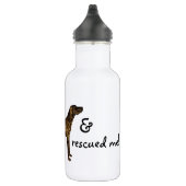 Rescue Plott Hound Edelstahlflasche (Rechts)